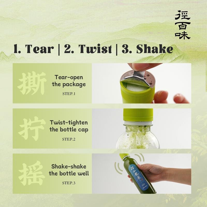 Matcha Cap |  Convenience for On-the-Go Lifestyles  | 12-Pack Premium Quality, Easy Brew | Jingbaiwei Matcha Cap | OnTheGo | HealthyAlternative | QuickRecipe