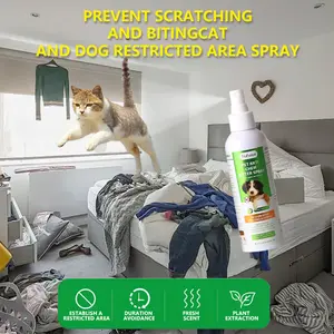 Tedaiou Pet restricted area spray | Trains Your Pet Where Not to Urinate | Training Corrector for Puppies & Dogs | for Indoor & Outdoor Use
