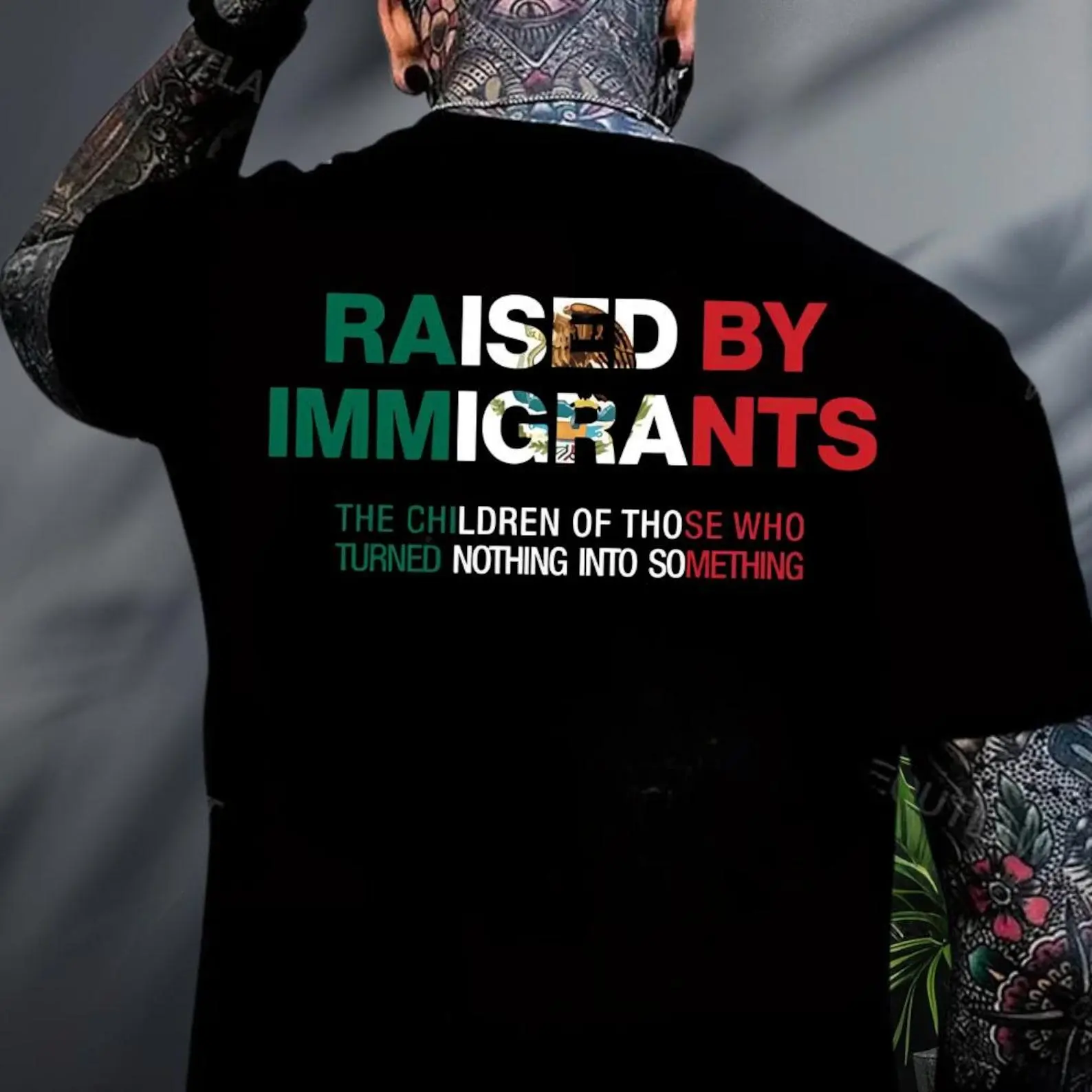 Raised By Immigrants Shirt, Mexican American Pride Shirt, Immigrant Rights Shirt, Social Justice Shirt, Equal Rights