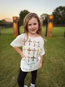 Surrender Cross Graphic Tee - KIDS