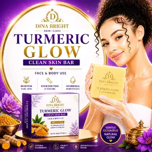 TUMERIC GLOW CLEAN SKIN BAR.