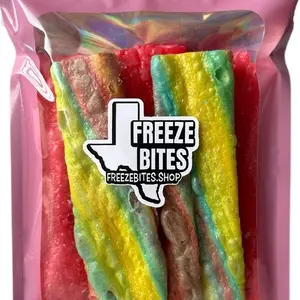 Fruity Rollups 5pk Freeze-dried Crispy Crunchy Candy Snack Dry SweetTreat