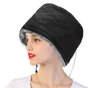 Hair Steamer Cap for Deep Conditioning - Electric Heating Cap with 3 Temperature Gears, Adjustable Fit for Hot Oil & Hair Treatment at Home US Plug 110V