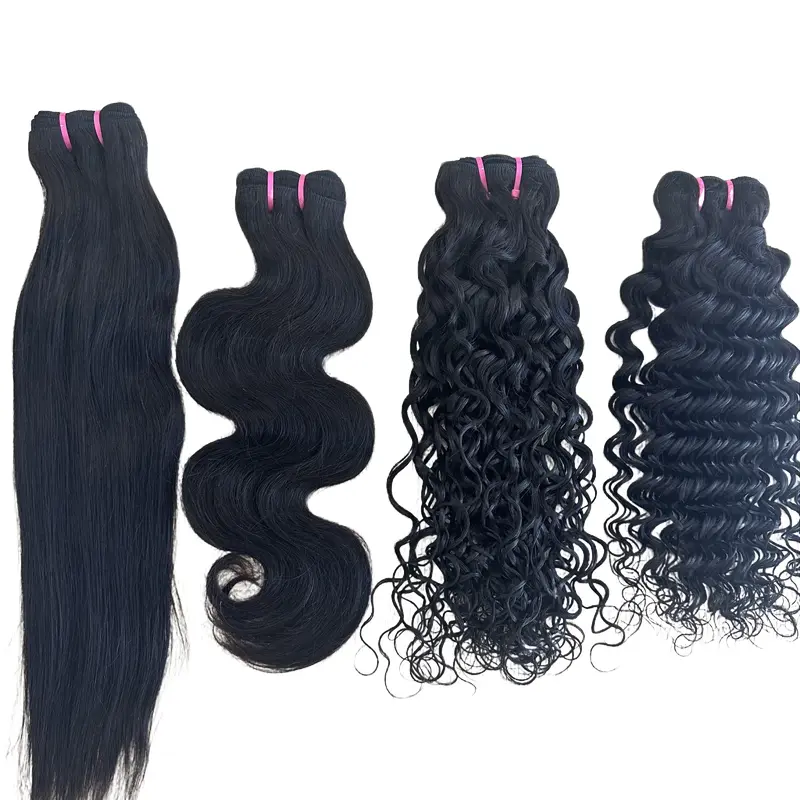 10A Bundles Vietnam Virgin Human Hair natural black