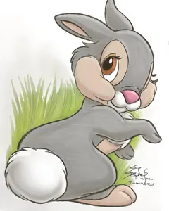 Thumper Art Print - Created by Guy Gilchrist