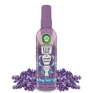 Air Wick V.I.P. Pre-Poop Toilet Spray, Lavender Superstar, 1.85oz