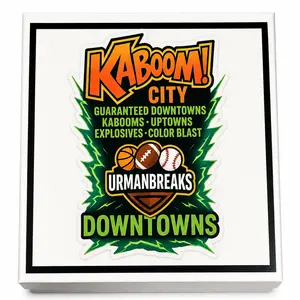 Kaboom City Box HOGO Style Divisional BREAK! Downtowns Kabooms Uptowns Explosives & Color Blast CASE HITS