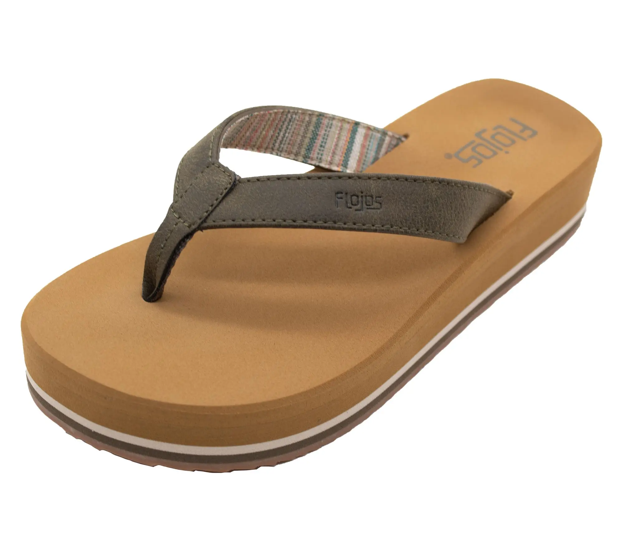 Flojos Platform Thong Sandals - Sally