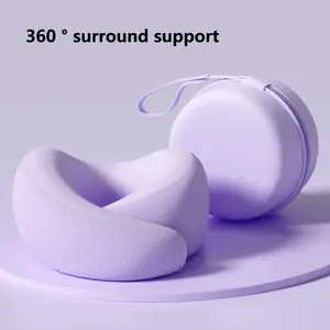 U-Shape Travel Neck Pillow, Comfortable Sleep, Ergonomic Design, Ideal for Airplane, Car, Home Road Trips, Essential Travel Accessory