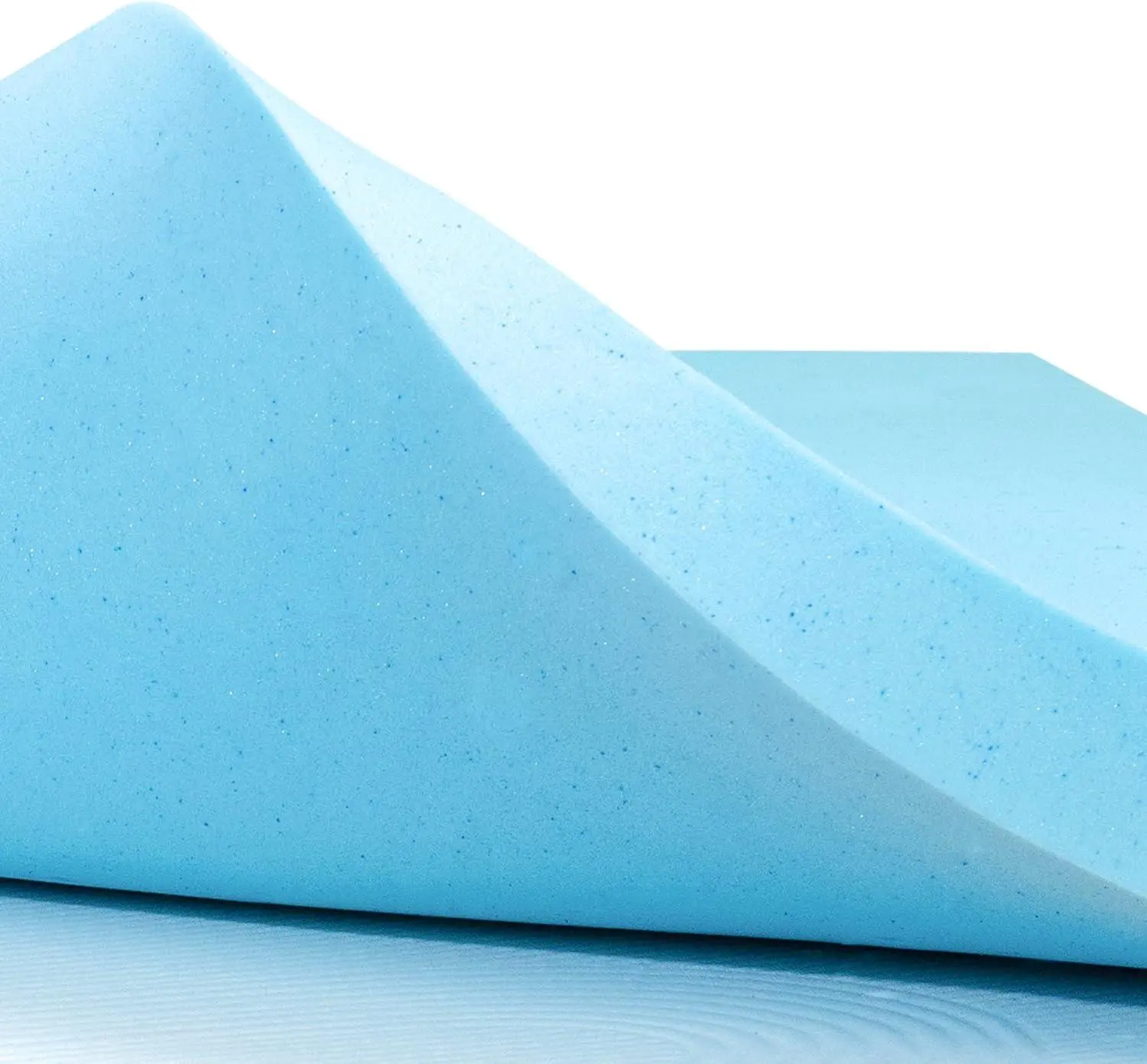 Subrtex 2-Inch Perforated Gel-Infused Memory Foam Mattress Topper - Full Size, Cooler, Breathable Solution for Hot Sleepers to Enhance Sleep Quality