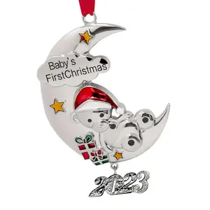 First Christmas Pendant for Newborn Baby First Christmas Ornament 2023 Xmas Tree Decoration