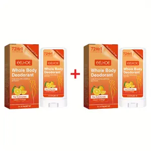 Two-piece Aloe Vera Body Treatment Stick Summer Refreshing Keep Fragrance Fresh And Smelly Fade Axillary 0.49oz*2pc-SASA