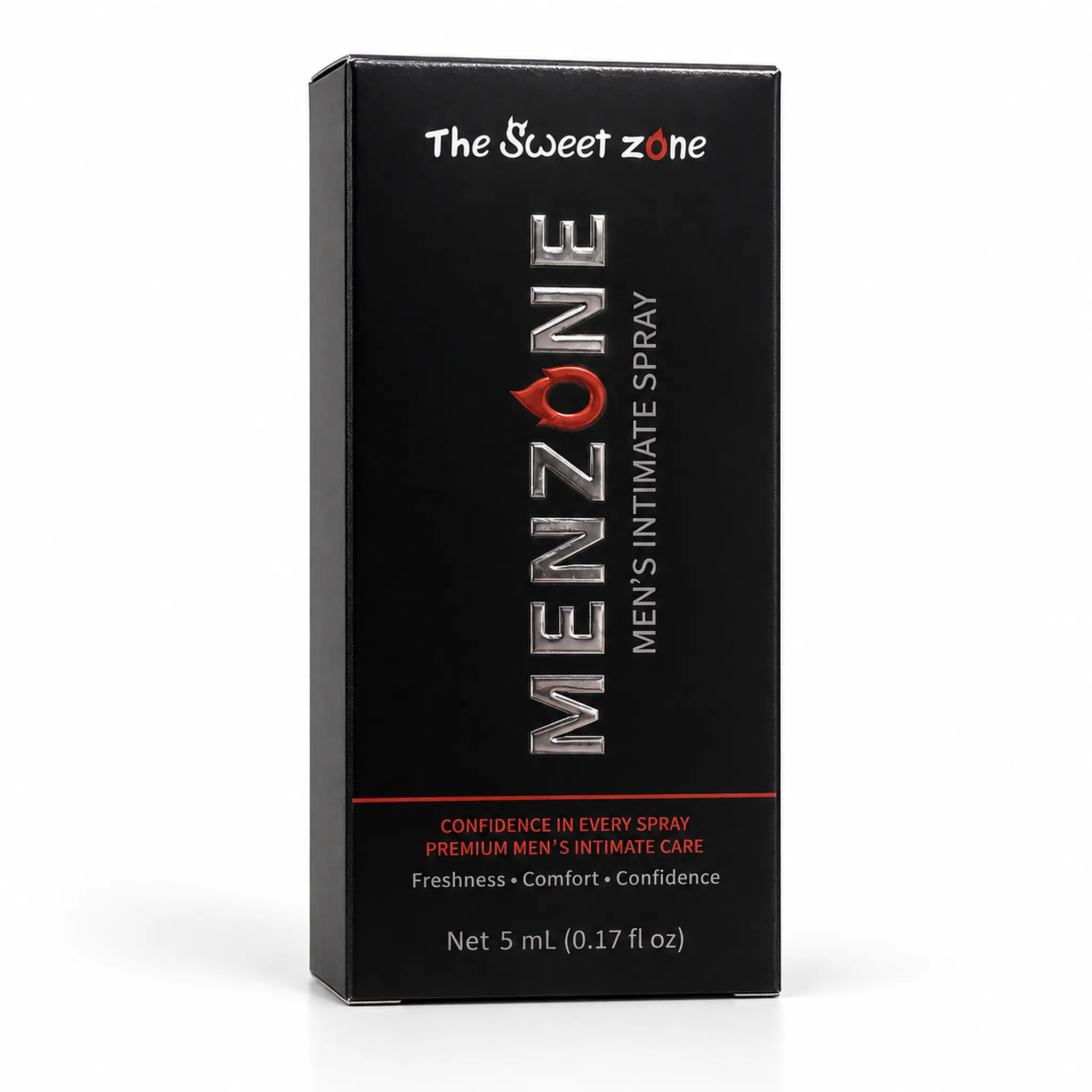 The Sweet Zone MenZone Men's Care Spray, 5 mL (0.17 fl oz)