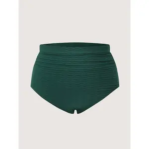 BLOOMCHIC Plus Size High Waisted Ruched Swim Bottoms [M-6X] 2026 Summer Vibes Swimweek summerwins