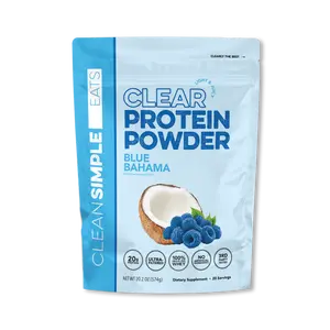 Clear Protein Powder: Blue Bahama (20 Serving)