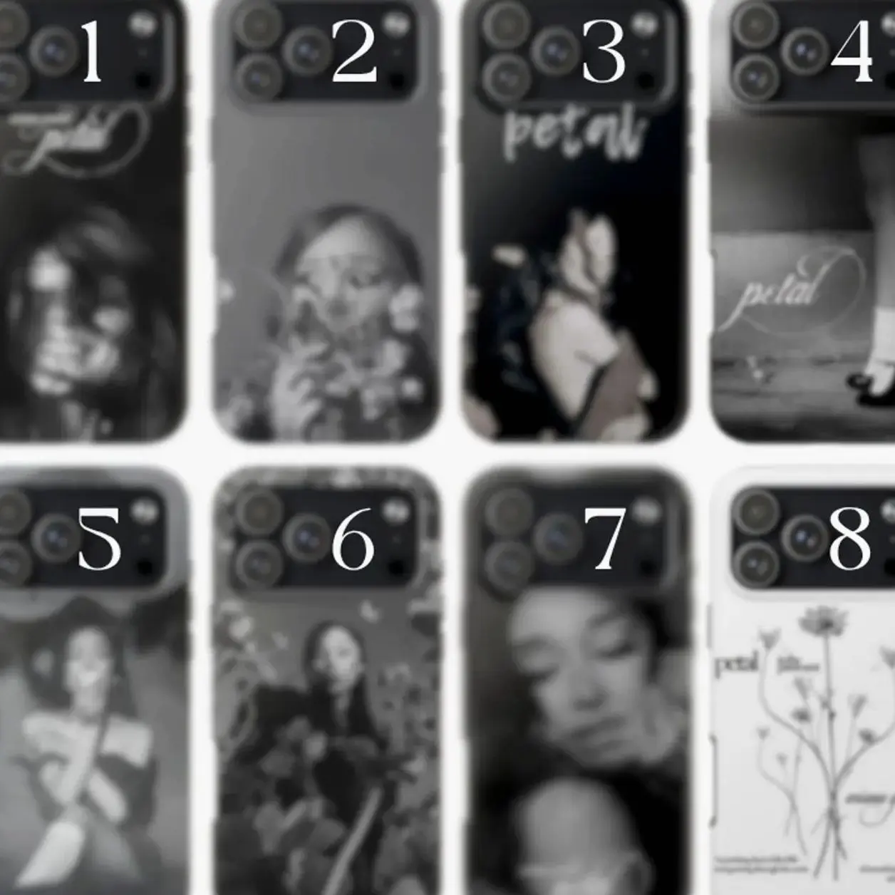 New Album Petal Phone Case, The Tour 2026 Case Cover for iPhone 17, X, 11, 12, 13, 14, 15, 16 Series & Galaxy Series