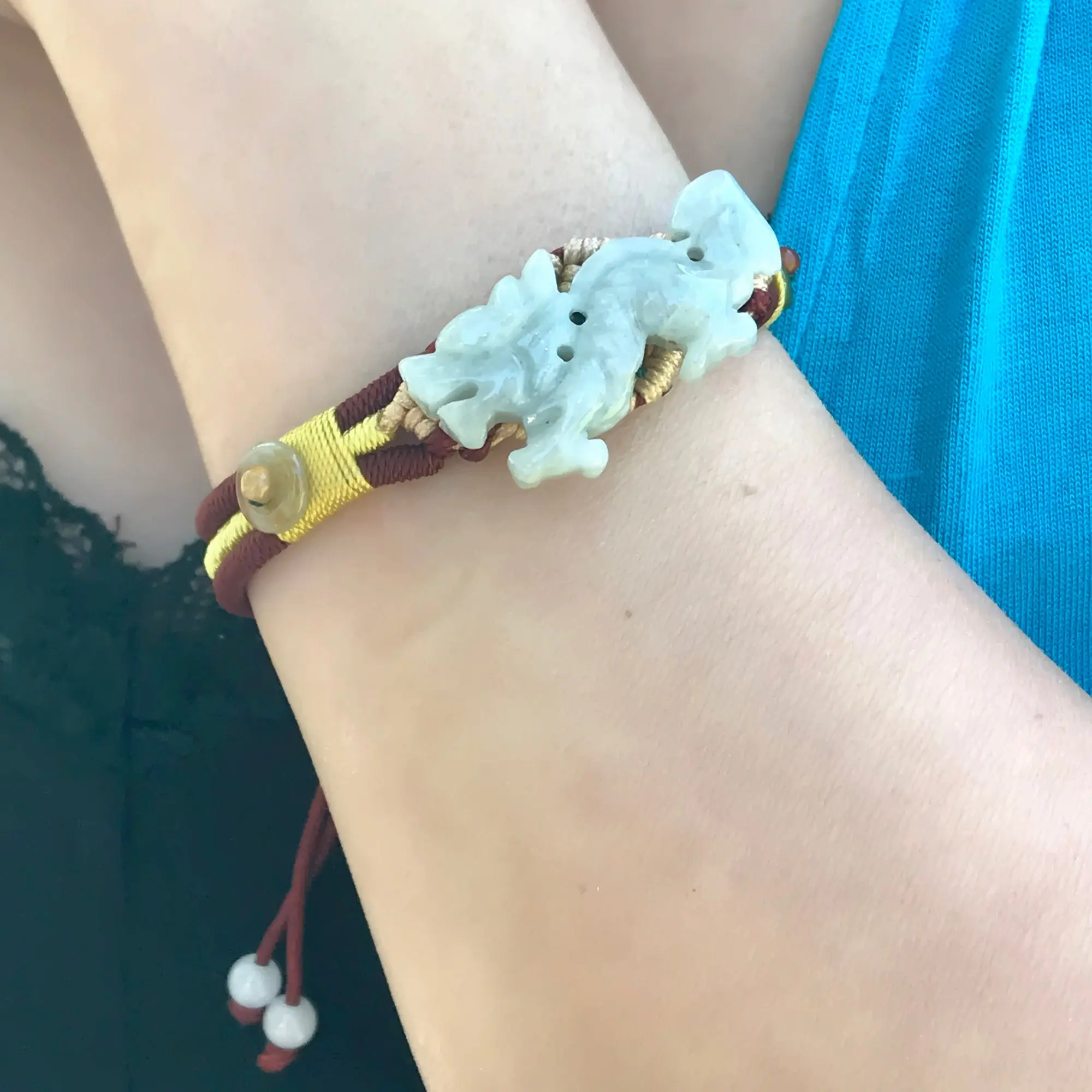 Embrace the Power of the Dragon with the Year of the Dragon Jade Bracelet