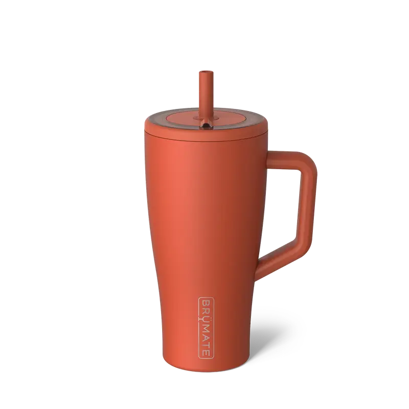 Brumate Era 30oz Straw Tumbler - Leakproof Ü-Turn™ Lid, ColdKey™ Metal Straw, BevGuard™ Technology, Cup-Holder Friendly Base, More Colors Available