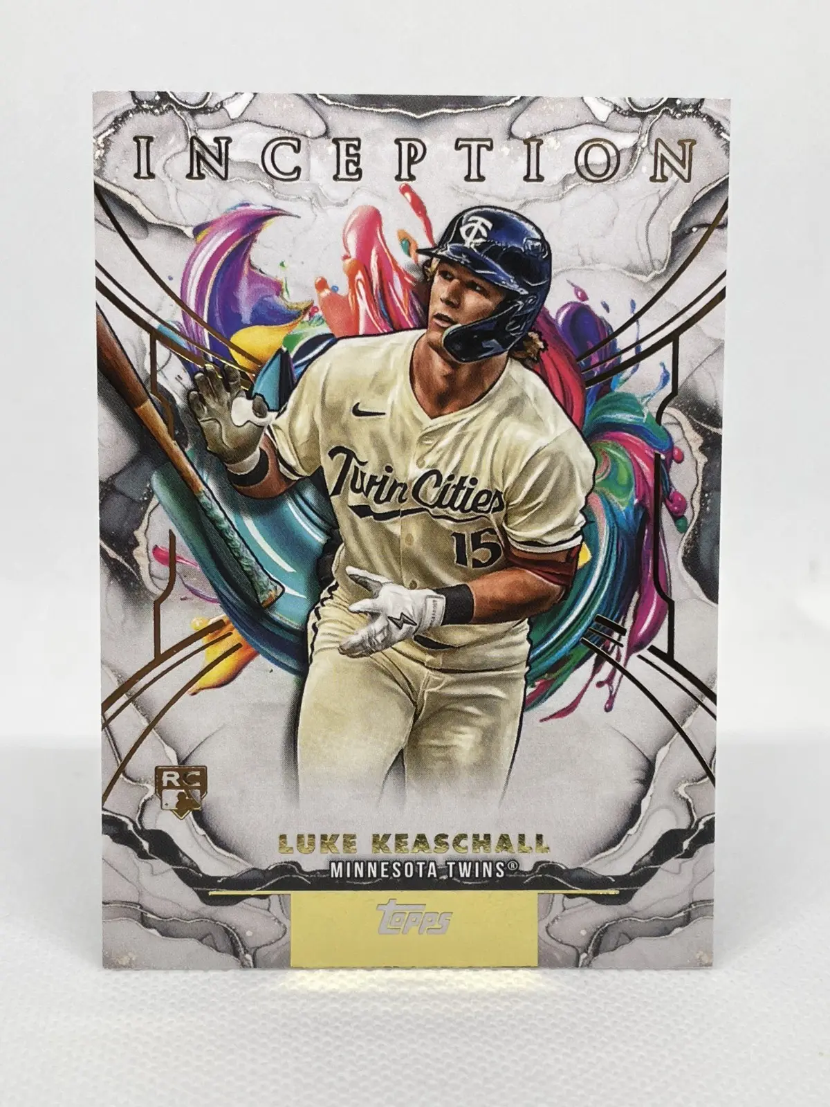 2025 Topps Inception Minnesota Twins Luke Keaschall RC Baseball Trading Card, Rookie Collectible