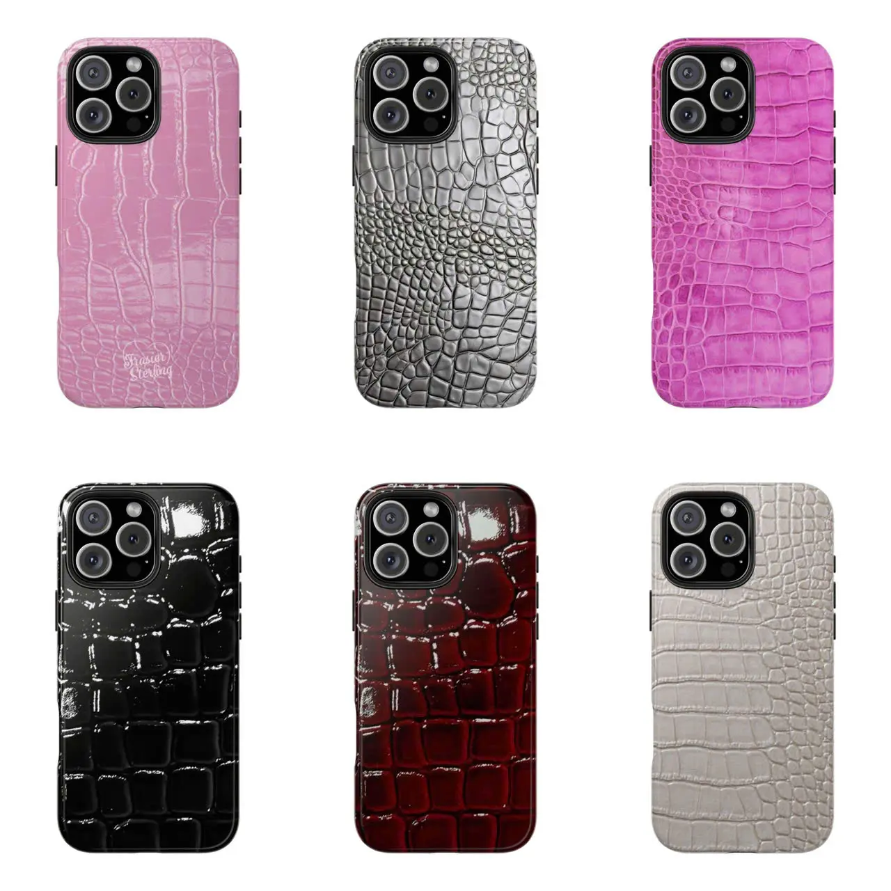 Leather Pattern Cellphone Case for iPhone X,11,12,13,14,15,16 - Waterproof, Impact-Resistant Polycarbonate TPU, Glossy Finish, Durable Protection for Wireless Devices, Resistance, Casing