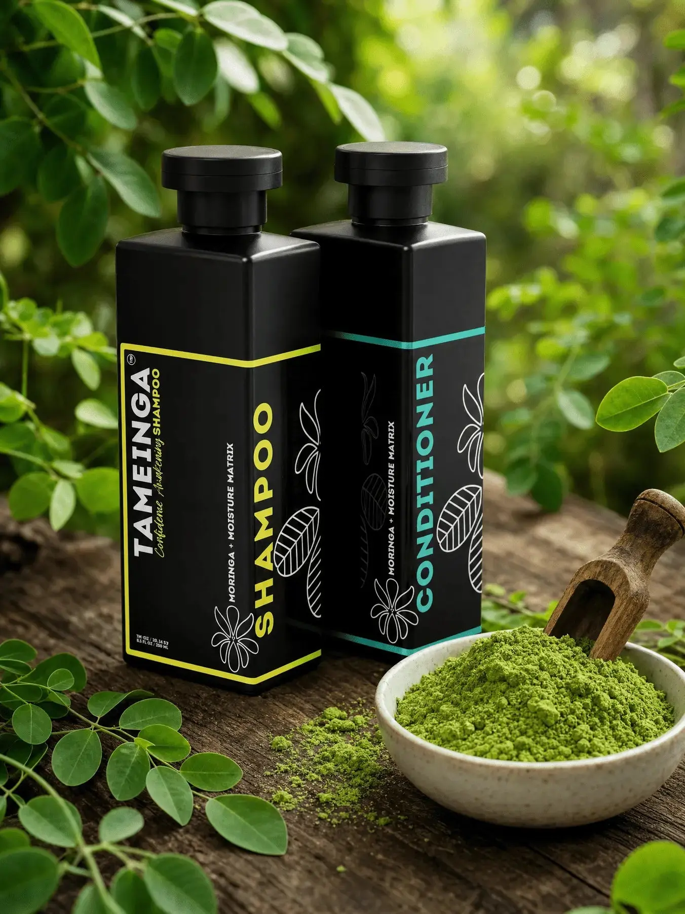 Moringa Moisture Matrix: Shampoo + Conditioner DUO