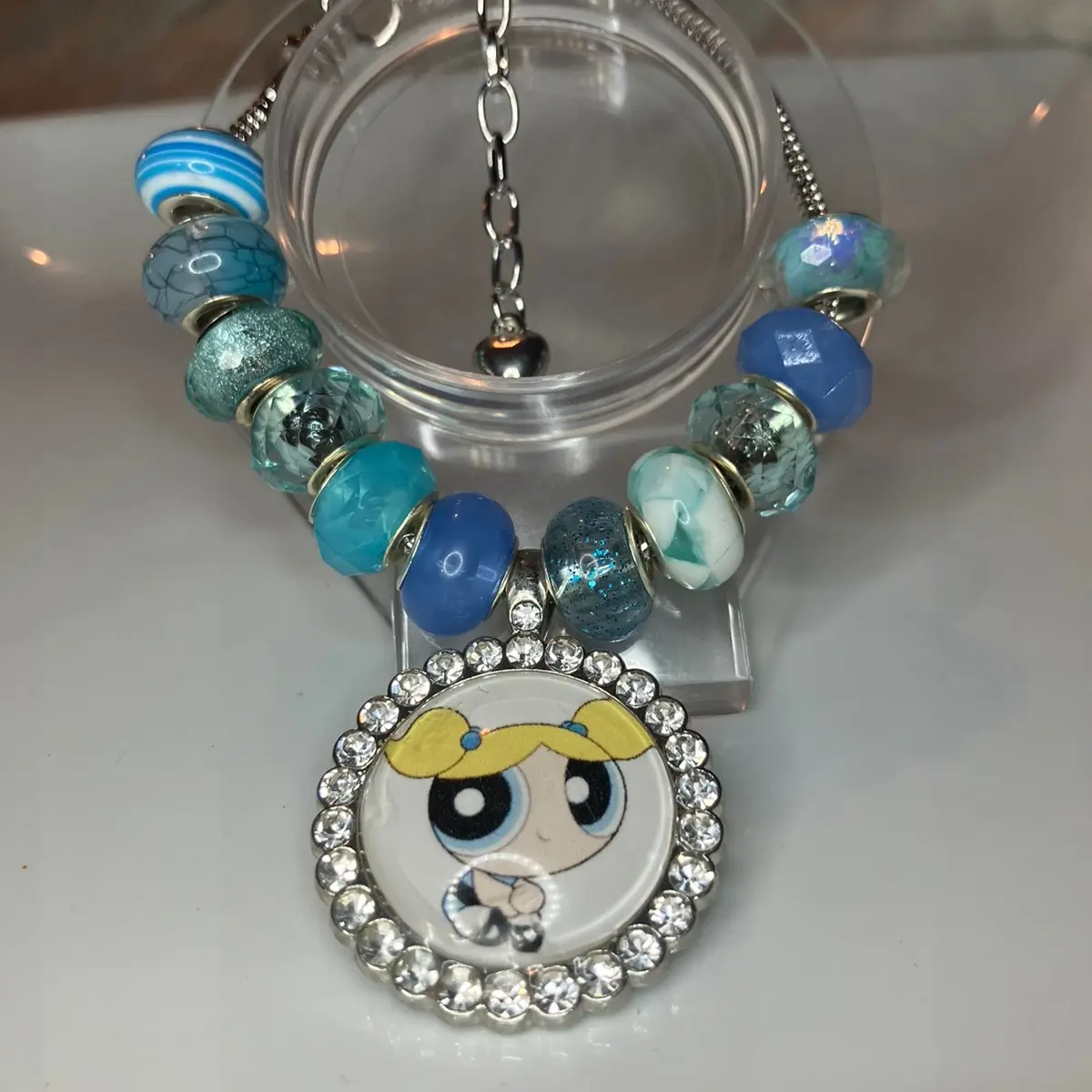Powerpuff Girl(bubbles) Charm Bracelet