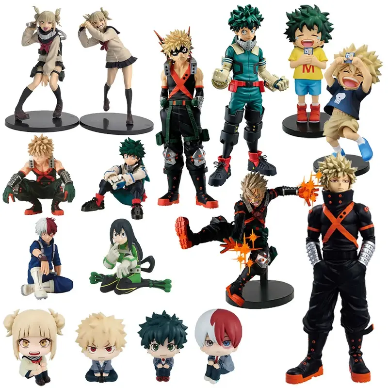 New My Hero Academia Age of Heroes Anime Design PVC Figure, Collectible Figurines, Action Figure Toy for Desktop Decoration, Gifts for Children, Figurine Collectibles