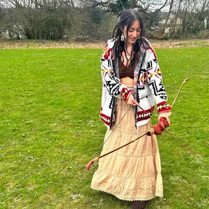 Native Wool Jacket, Alpaca Southwest Jacket, Native American Style Coat, Boho Knit Vintage Jacket, Native American Style Coat
