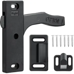 RV Screen Door Latch (Right Hand), Screen Door Handle Latch Replacement Kit for RV Camper, Motorhome, Travel Trailer