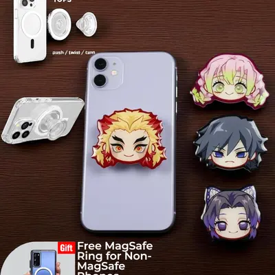 Anime Chibi Pop Socket TikTok Shop