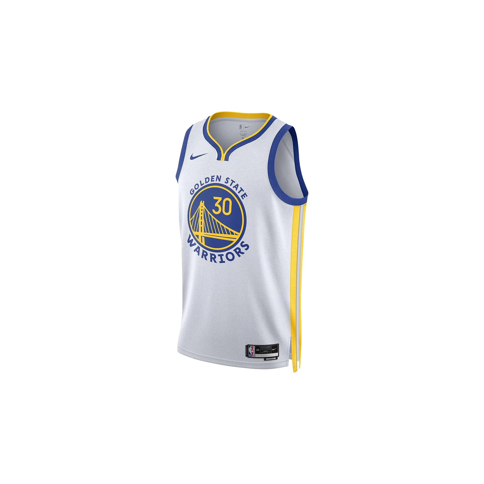 NBA GOLDEN STATE WARRIORS JERSEY "Steph CURRY - White" AT4744 100