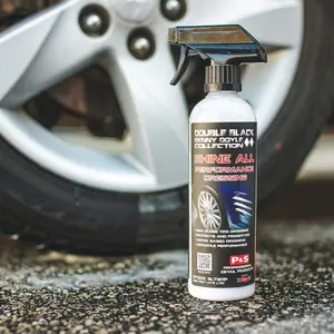P&S Professional Detail Products Shine All Performance Dressing - High Gloss Tire & Trim Dressing - Water-Based, Interior/Exterior Use on Rubber, Vinyl & Leather - Pro Detail Finish 16 and 32 Fluid Ounces Available