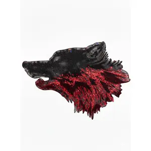 The Alpha — Handcrafted Resin Wolf Head Wall Art (Made to Order)