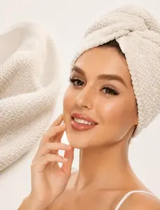 Quick Dry Microfiber Hair Towel Wrap | Super Absorbent Anti-Frizz Hair Turban for Women