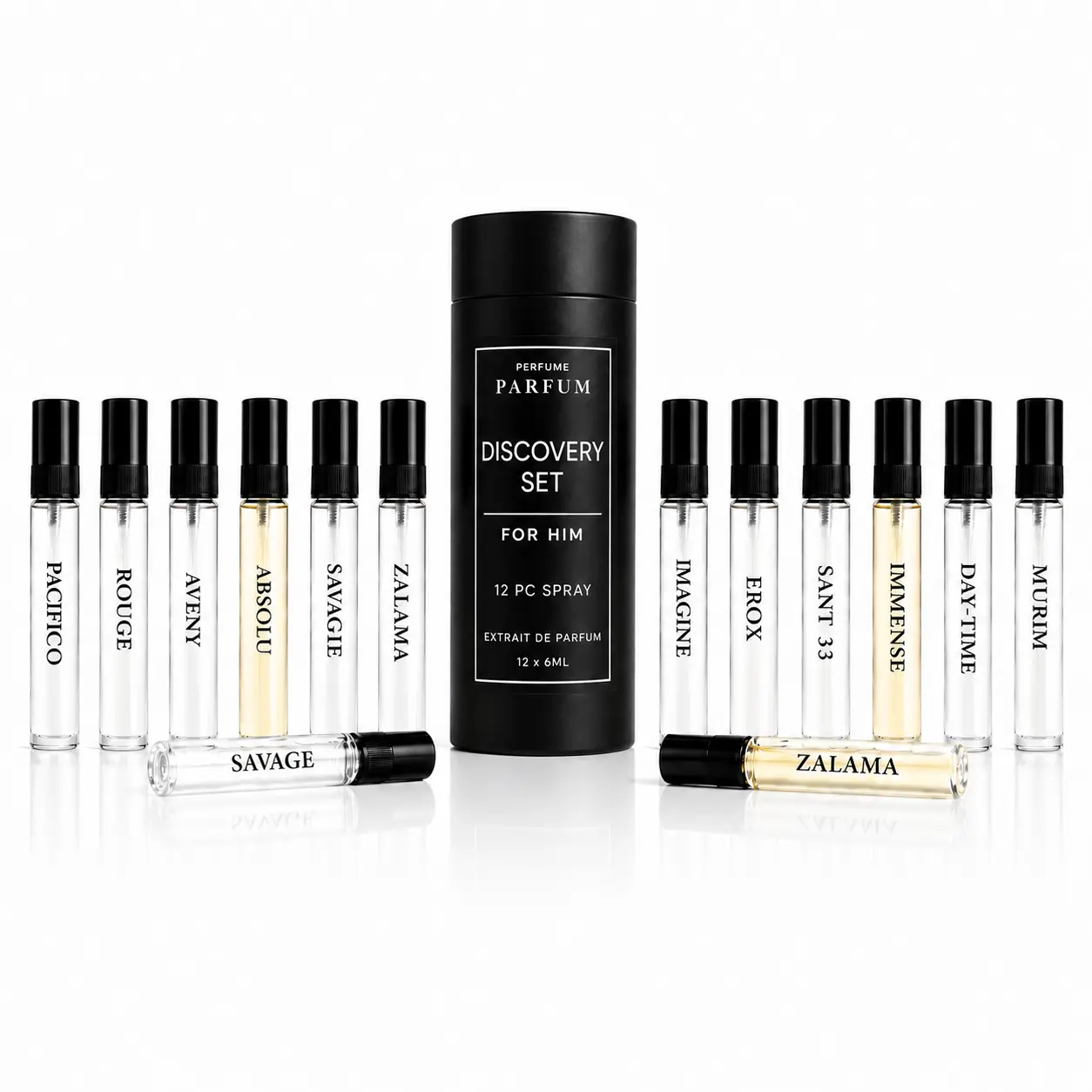 Inspired by Fragrance 12pc Discovery Set: Spray Perfumes Scent Set Parfum Set