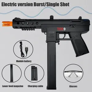 Elecc Toy Gun, Elecc Mazine Without Jamming, Toy Submachine Gun Rifle, New Generation Super High Speed High Performance New Gun, Cool Toy Gun, Outdoor Activity Shooting Game, Party Gift, Christmas, New Year Holiday Gift