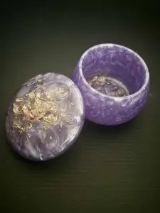 Purple Haze Resin Mushroom Jar