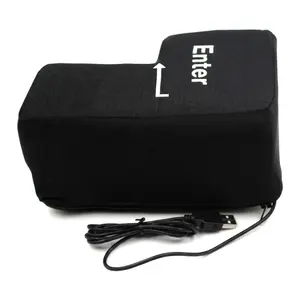 Creative Oversized Enter Key Decompression Toy, USB Desktop Vent Button, Stress Reliever for Office & Programmer, Viral Big Enter Nap Pillow, 2026 Viral Desk Toy & Gift, Perfect Gift for Valentine's Day Father's Day Anniversary