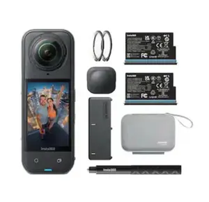 Insta360 X5 Essentials Bundle - Waterproof 8K 360° Action Camera