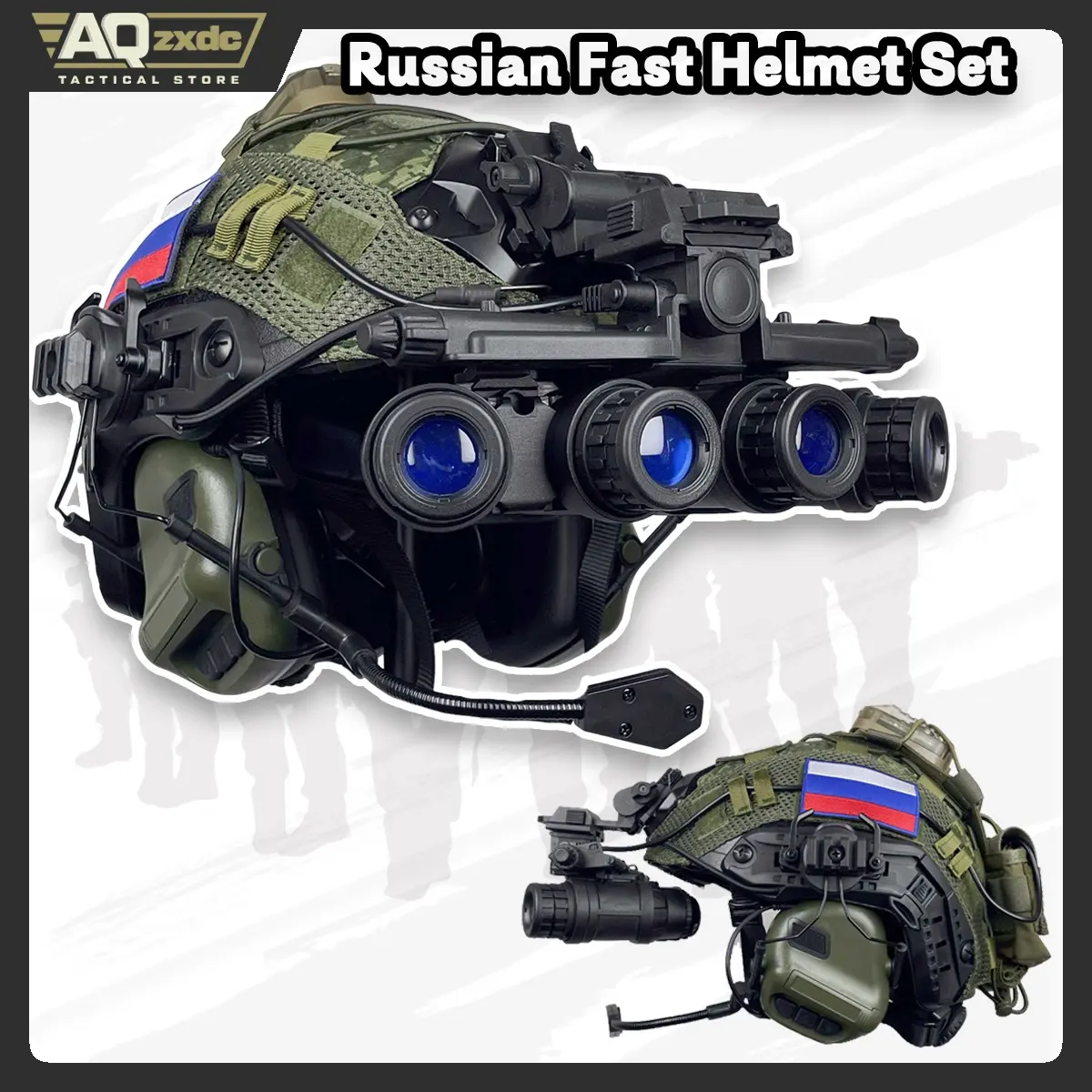 AQzxdc Full set Fast Tactical Helmet Set Cos Pecial Forces Wargame Equipment Protective Womenswear