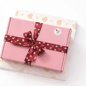 Valentine’s Gift Box with Premium Lip-Glosses & Cosmetic Makeup - Christmas Beauty Kit Featuring Assorted Products for Thoughtful Gifting