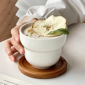 Chubby Cup Hand Held Cup Latte Coffee Cup Ceramic Cup Household Drinking Cups Mug Tea Cup
