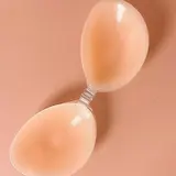 【Black Friday】Women’s Solid-Color Minimalist Silicone Nipple Covers, Invisible Reusable Waterproof Push-Up Design, Lingerie and Bra Accessory for Daily Wear