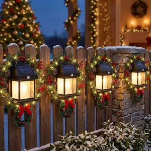 Upgrade Your Outdoor Space in 10 Minutes. Mount these Solar Wall Lights Outdoor on your fence or wall – tools included!