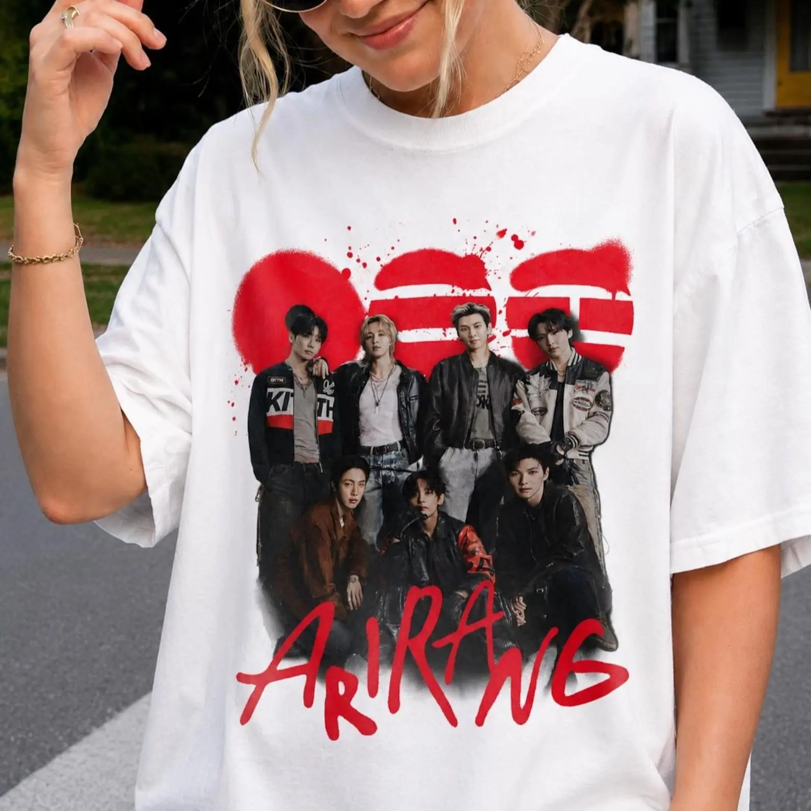 Vintage Bangtan Members Arirang Magazine Shirt, Bangtan Kpop Concert World Tour 2026 Merch