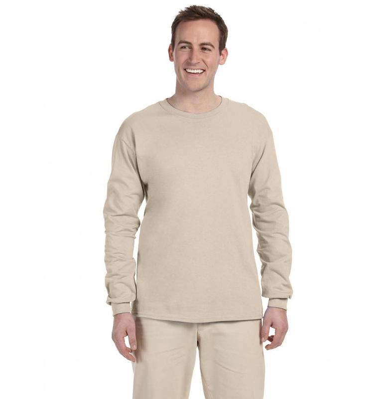 Gildan G240 Adult Ultra Cotton 6 oz Long-Sleeve T-Shirt