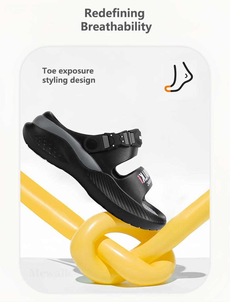 New outdoor sandals, sports sandals, stylish design, non-slip, suitable for walking in streams and water, fatigue-free foot driving, breathable and quick-drying.