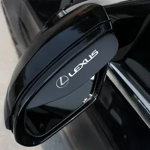 Pair of Car Mirror Rain Guards, Anti-Splash Covers for Lexus Luxury Sedans & SUVs - Boost Visibility & Driving Safety, Automotive Car Accessories