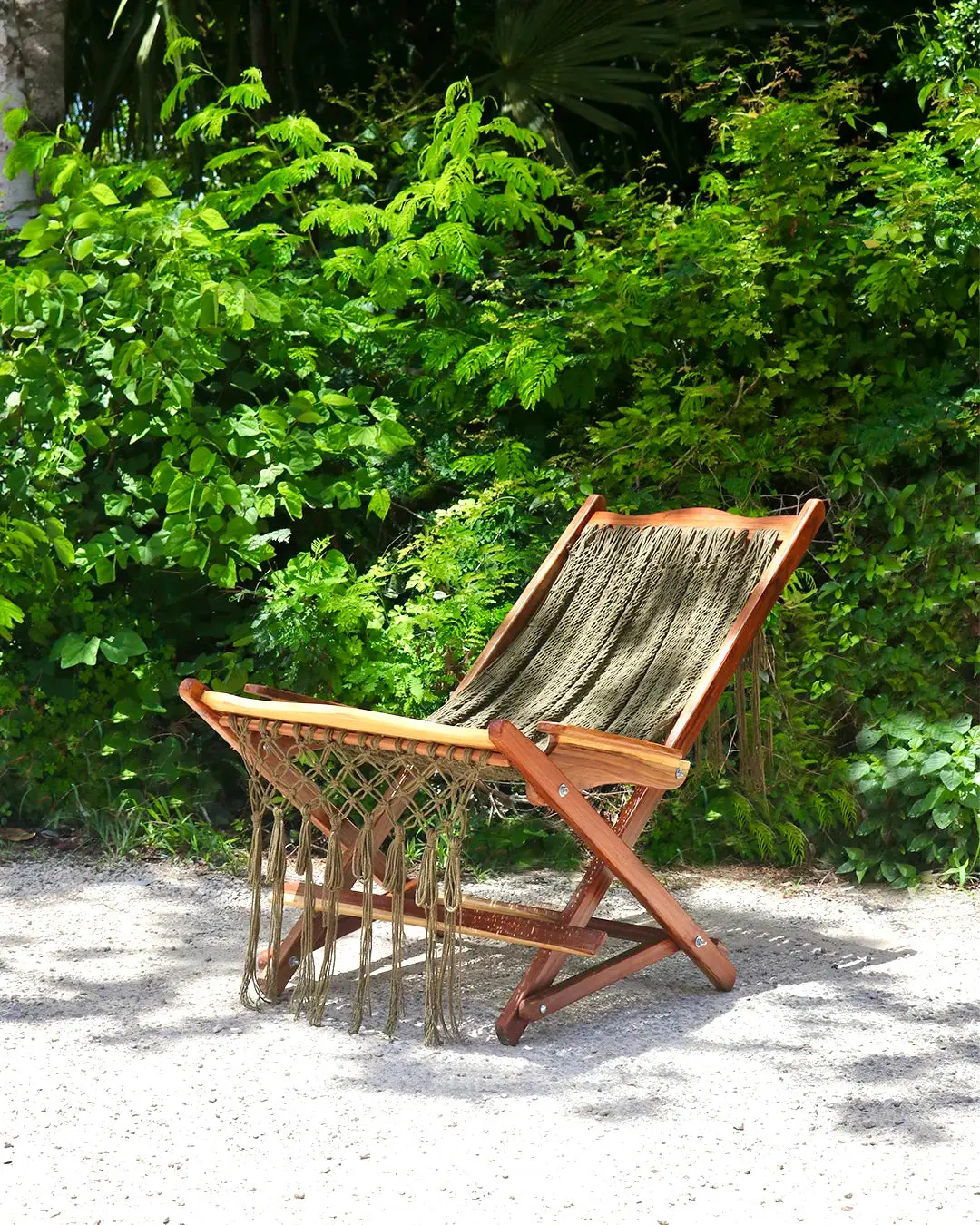 Mexican Handmade Macrame Lounge Chair- Oolal