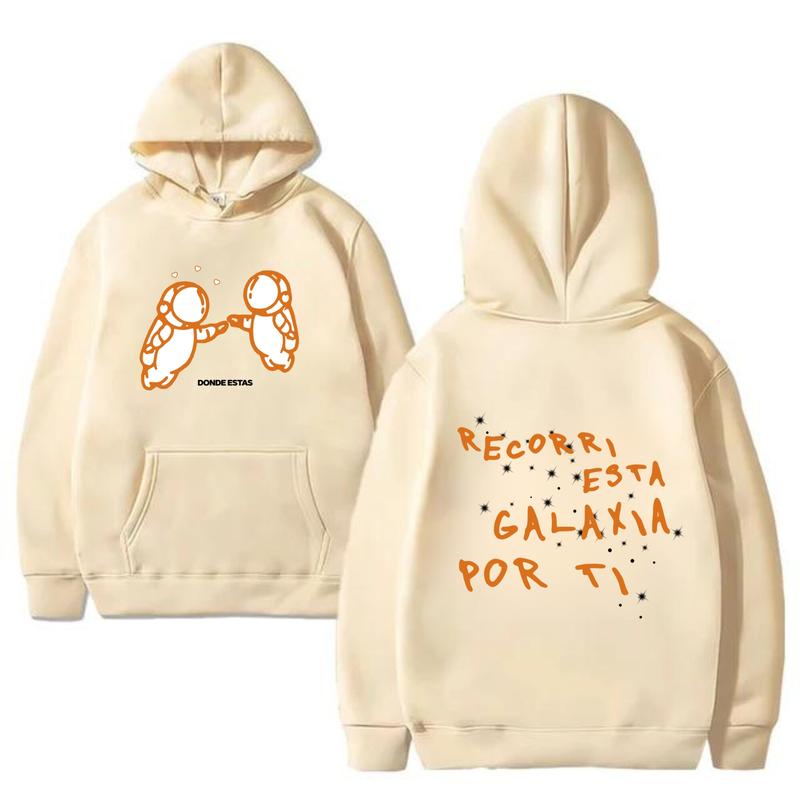 Ivan Cornejo Merch Astronaut Galaxia Dondeestasz Hoodie, Mirada North America Tour 2024 Retro Sweatshirt, Casual Hip Hop Streetwear Style Shirt, Ivan  Hoodie Merch, Gift For Fan